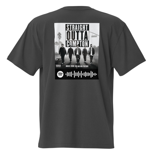 YYN X HonestAbeLifts, oversized tee, NWA FP Spotify code!!